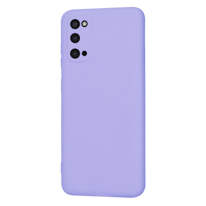 Husa de protectie Techsuit SoftFlex compatibila cu Samsung Galaxy S20 5G, acoperire spate, violet