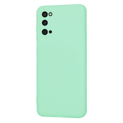 Husa de protectie Techsuit SoftFlex compatibila cu Samsung Galaxy S20 5G, acoperire spate, verde menta