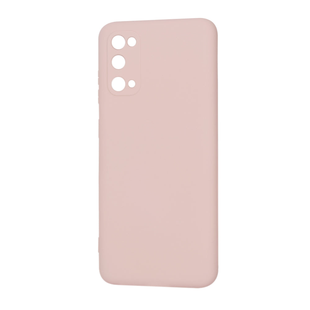 Husa de protectie Techsuit SoftFlex compatibila cu Samsung Galaxy S20, acoperire spate, roz pudra