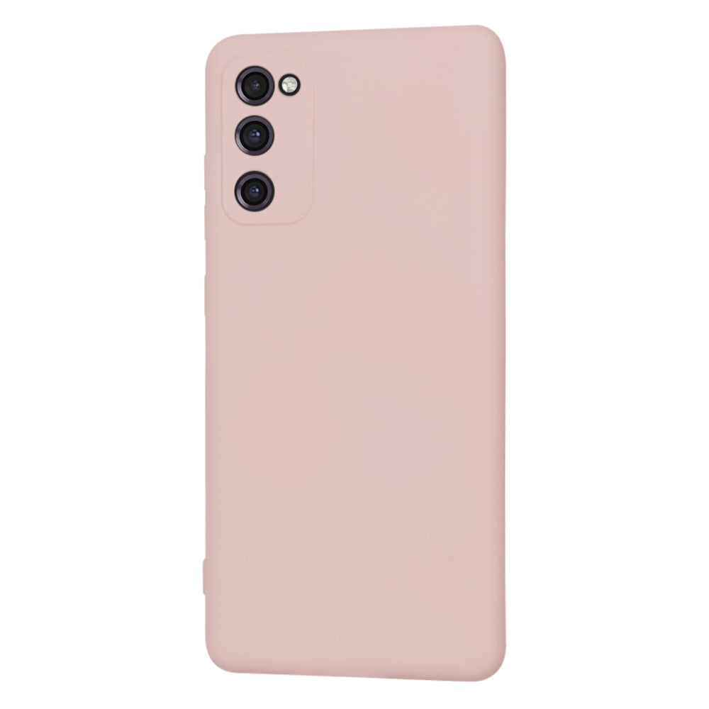 Husa de protectie Techsuit SoftFlex compatibila cu Samsung Galaxy S20 FE, acoperire spate, roz pudra