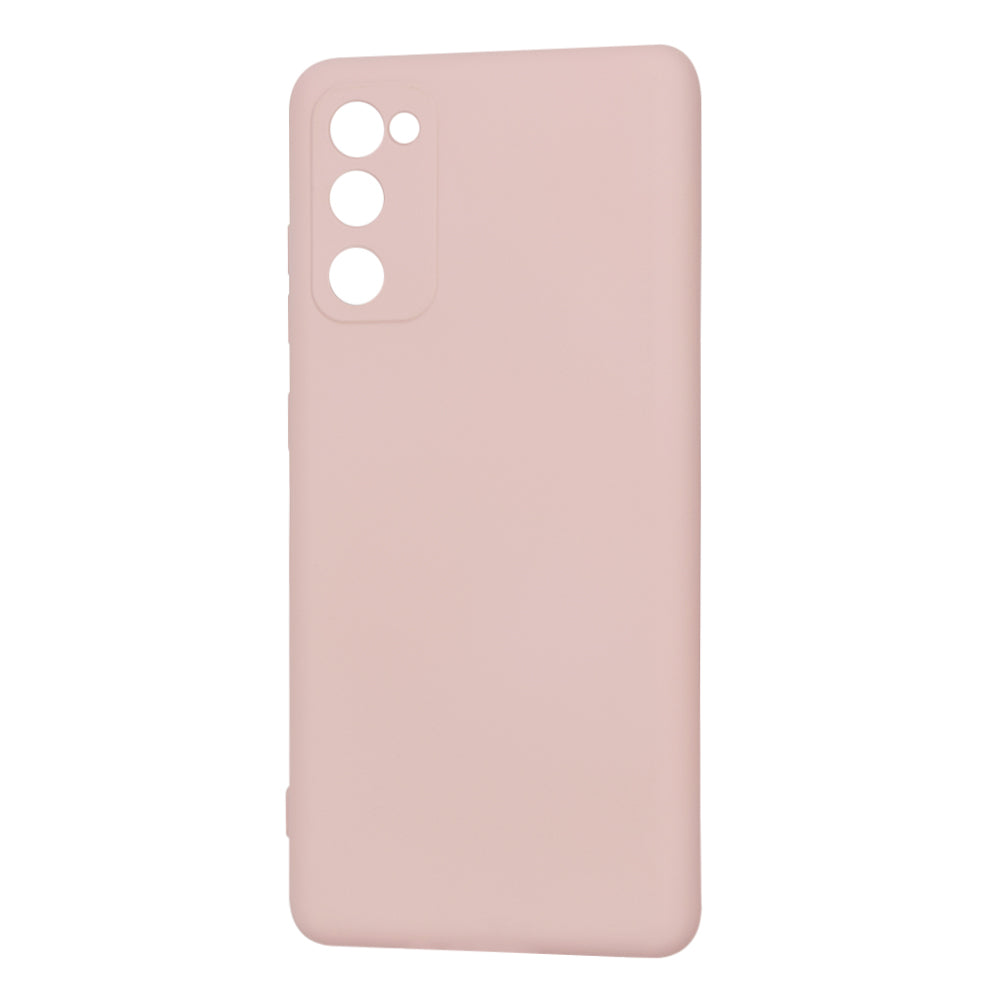 Husa de protectie Techsuit SoftFlex compatibila cu Samsung Galaxy S20 FE 5G, acoperire spate, roz pudra