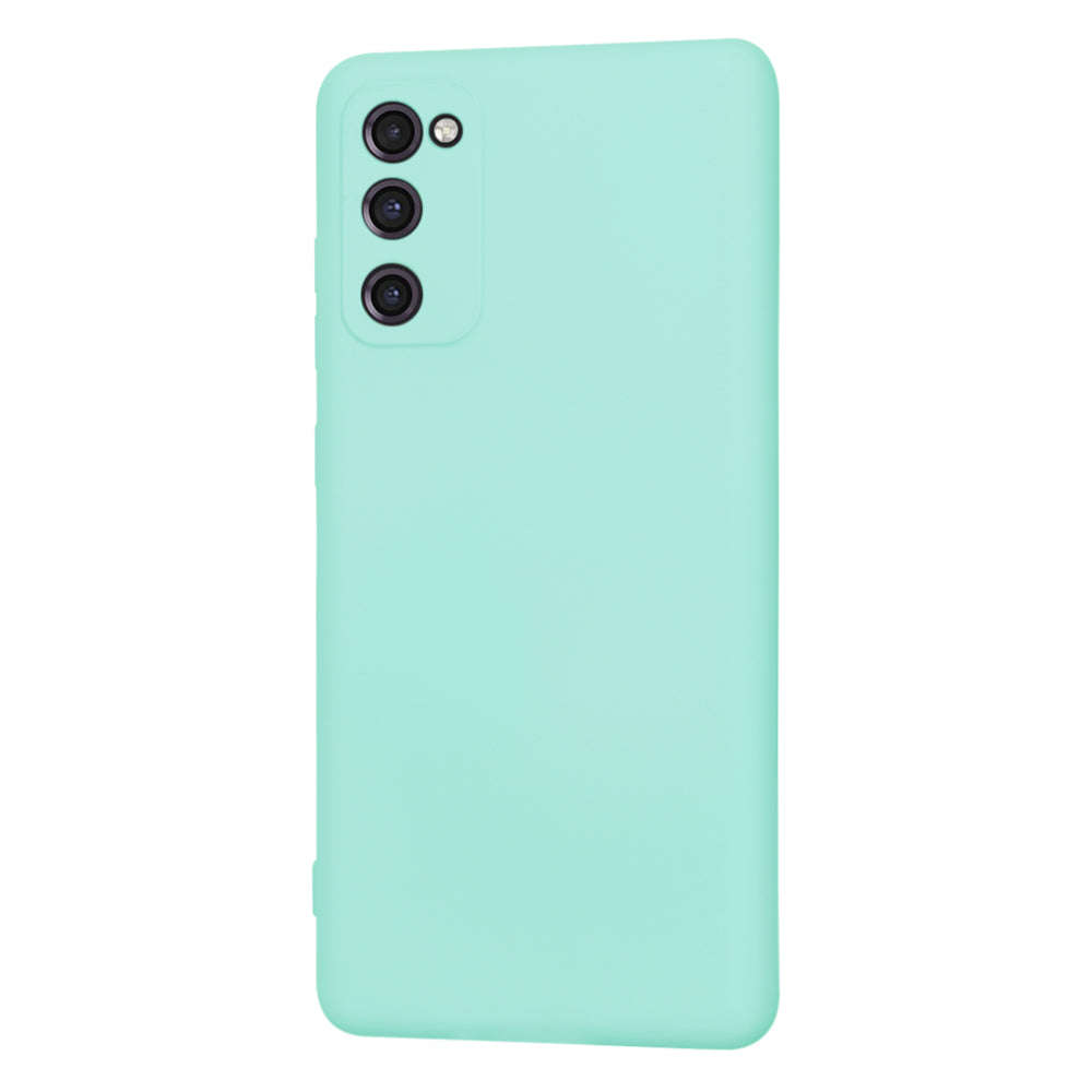 Husa de protectie Techsuit SoftFlex compatibila cu Samsung Galaxy S20 FE 5G, acoperire spate, albastru deschis