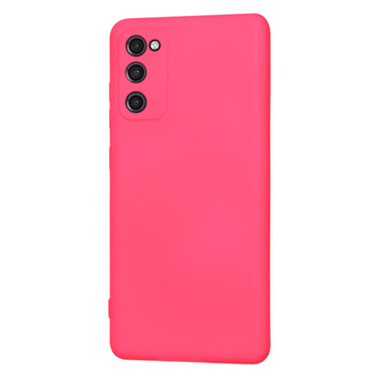 Husa de protectie Techsuit SoftFlex compatibila cu Samsung Galaxy S20 FE, acoperire spate, roz neon