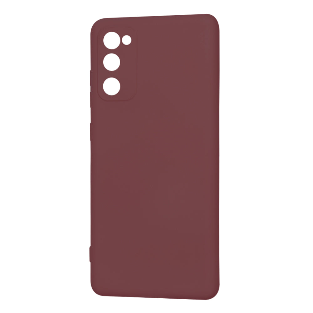 Husa de protectie Techsuit SoftFlex compatibila cu Samsung Galaxy S20 FE, acoperire spate, visiniu