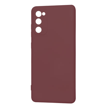 Husa de protectie Techsuit SoftFlex compatibila cu Samsung Galaxy S20 FE 5G, acoperire spate, visiniu