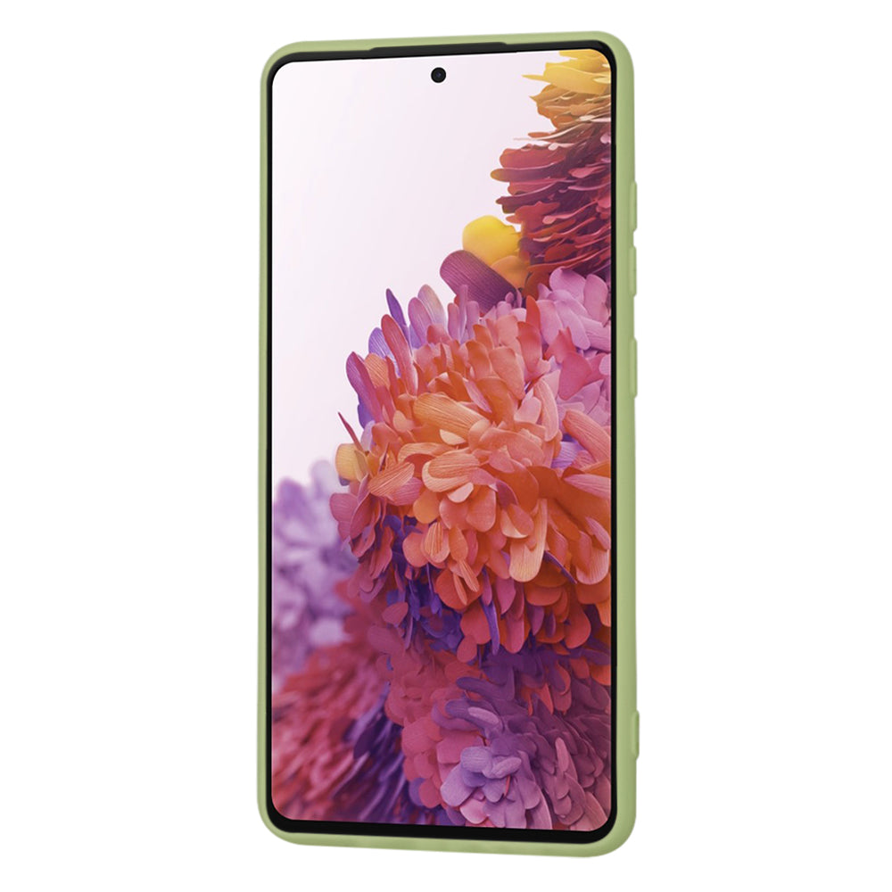 Husa de protectie Techsuit SoftFlex compatibila cu Samsung Galaxy S20 FE, acoperire spate, verde kaki