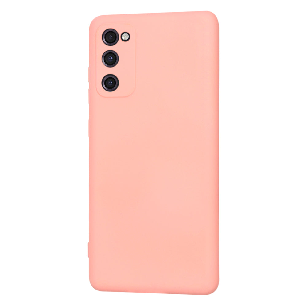 Husa de protectie Techsuit SoftFlex compatibila cu Samsung Galaxy S20 FE 5G, acoperire spate, roz deschis