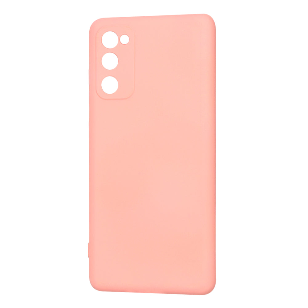 Husa de protectie Techsuit SoftFlex compatibila cu Samsung Galaxy S20 FE 5G, acoperire spate, roz deschis
