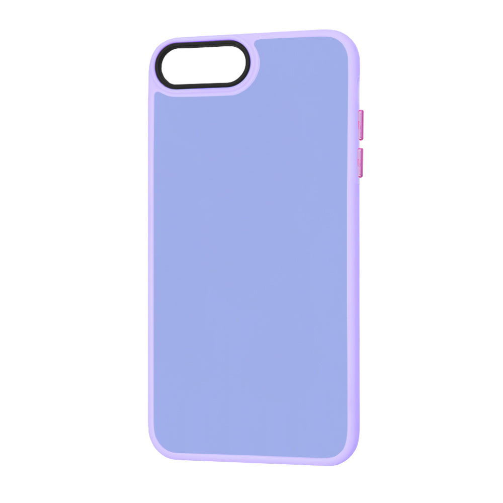 Husa de protectie Techsuit HaloFrost Series compatibila cu Apple iPhone 6 Plus , acoperire spate, mov deschis
