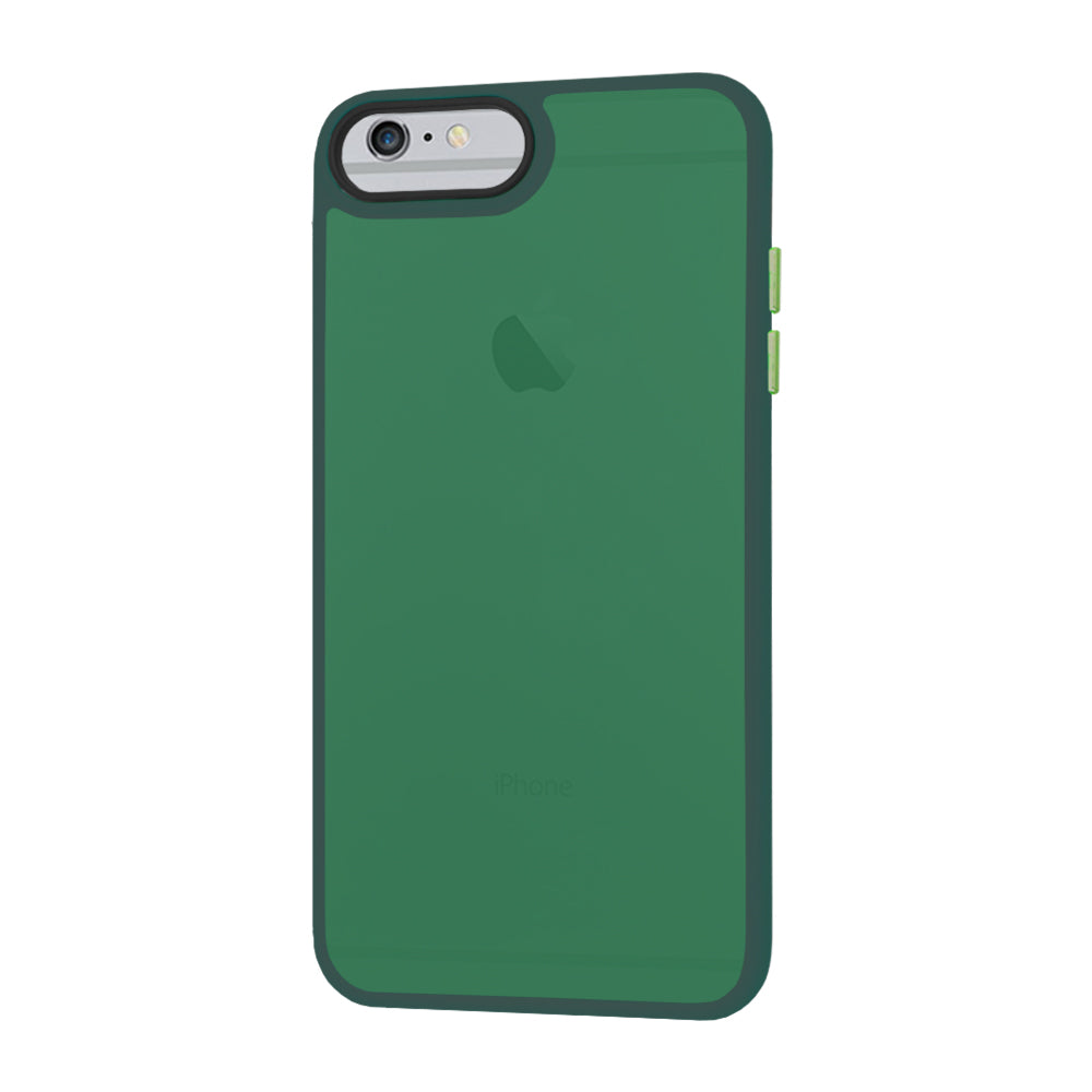 Husa de protectie Techsuit HaloFrost Series compatibila cu Apple iPhone 6s Plus , acoperire spate, verde inchis
