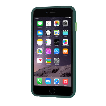 Husa de protectie Techsuit HaloFrost Series compatibila cu Apple iPhone 6s Plus , acoperire spate, verde inchis