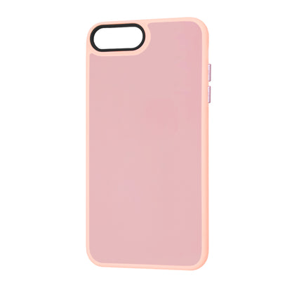 Husa de protectie Techsuit HaloFrost Series compatibila cu Apple iPhone 8 Plus , acoperire spate, roz