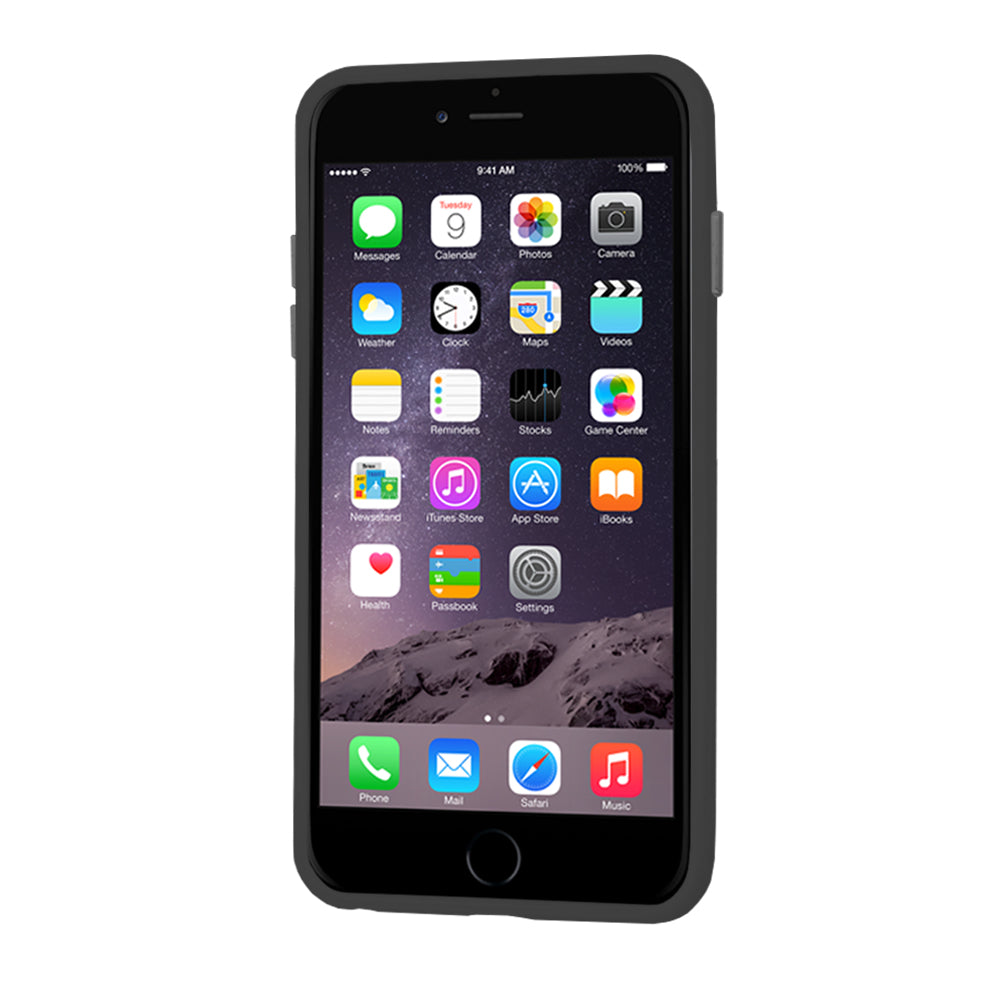 Husa de protectie Techsuit HaloFrost Series compatibila cu Apple iPhone 6 Plus , acoperire spate, negru