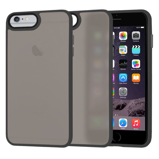 Husa de protectie Techsuit HaloFrost Series compatibila cu Apple iPhone 6 Plus , acoperire spate, negru