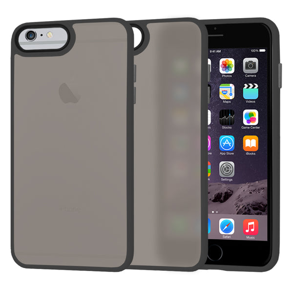 Husa de protectie Techsuit HaloFrost Series compatibila cu Apple iPhone 7 Plus , acoperire spate, negru