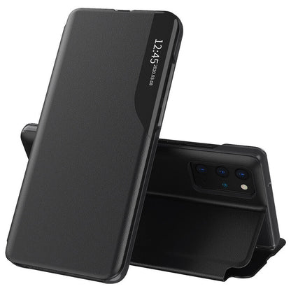 Husa de protectie Techsuit eFold Series compatibila cu Samsung Galaxy S20 Plus 4G, acoperire spate, negru