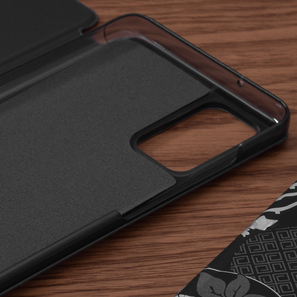 Husa de protectie Techsuit eFold Series compatibila cu Samsung Galaxy S20 Plus 5G, acoperire spate, negru