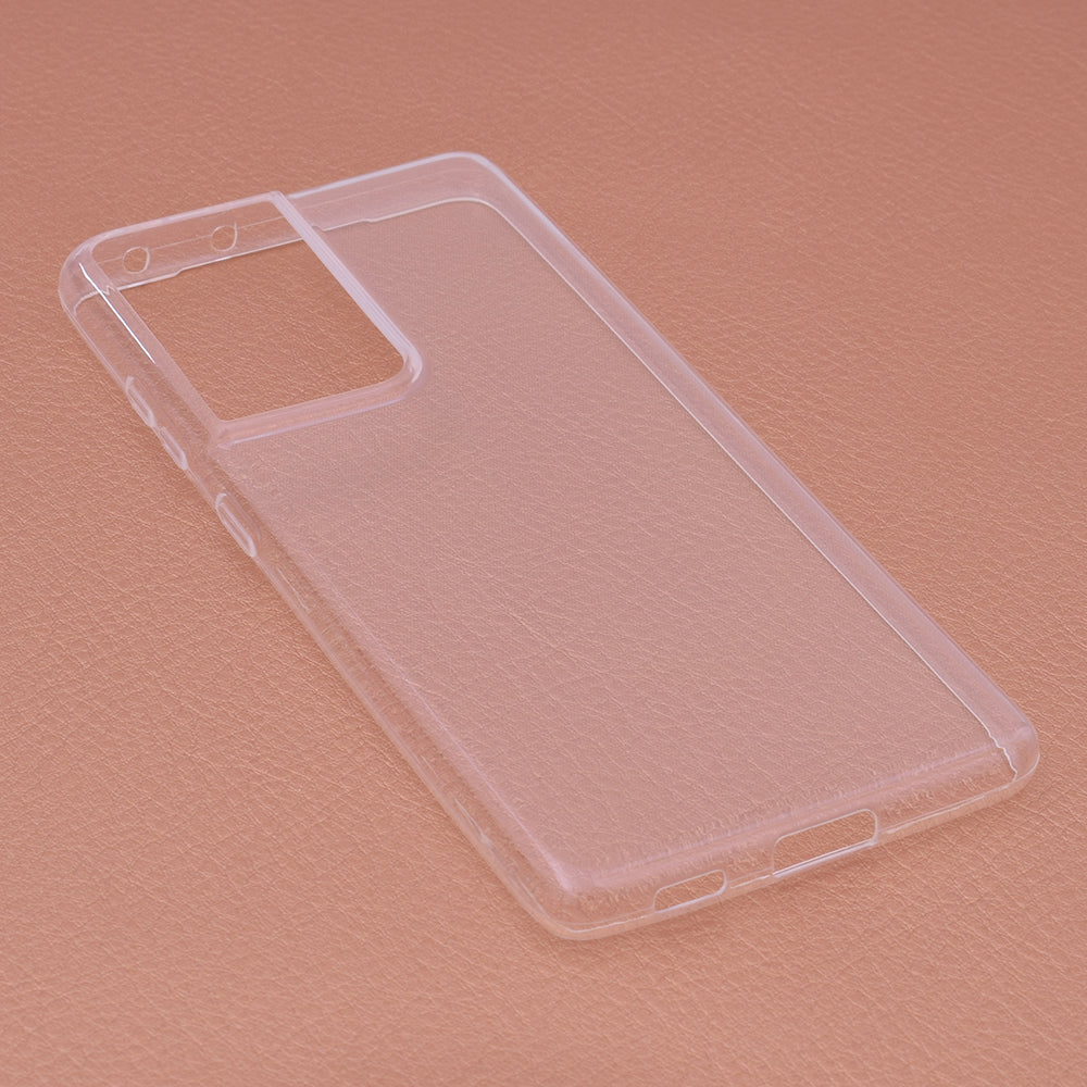 Husa de protectie Techsuit Clear Silicone compatibila cu Samsung Galaxy S21 5G, acoperire spate, transparent