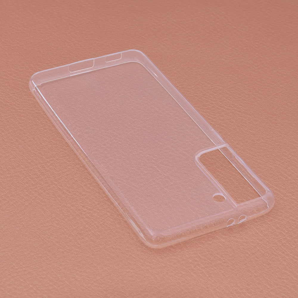 Husa de protectie Techsuit Clear Silicone compatibila cu Samsung Galaxy S20 Ultra 4G, acoperire spate, transparent