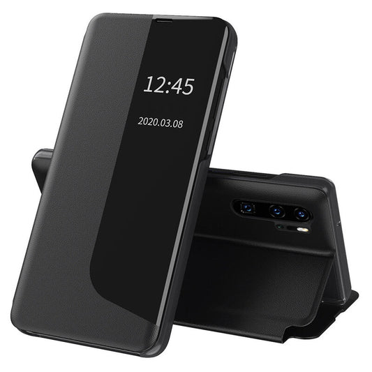 Husa de protectie Techsuit eFold Series compatibila cu Huawei P30 Pro New Edition, acoperire spate, negru