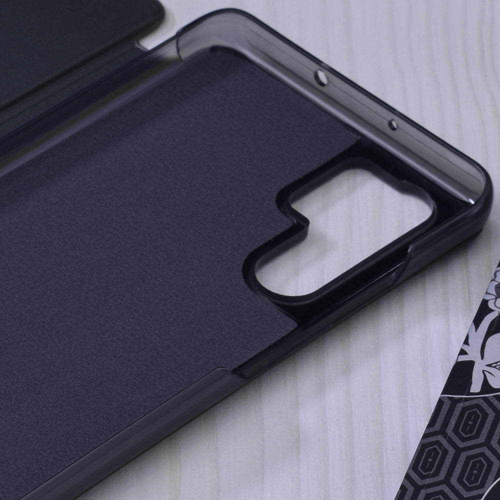 Husa de protectie Techsuit eFold Series compatibila cu Huawei P30 Pro New Edition, acoperire spate, albastru