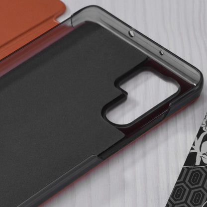 Husa de protectie Techsuit eFold Series compatibila cu Huawei P30 Pro New Edition, acoperire spate, oranj