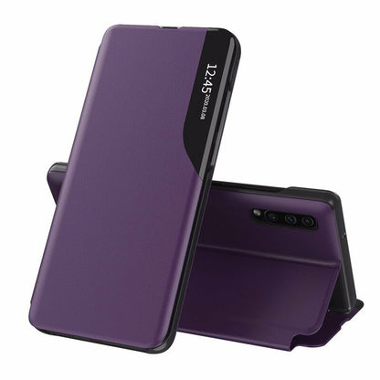 Husa de protectie Techsuit eFold Series compatibila cu Samsung Galaxy A70, acoperire spate, mov