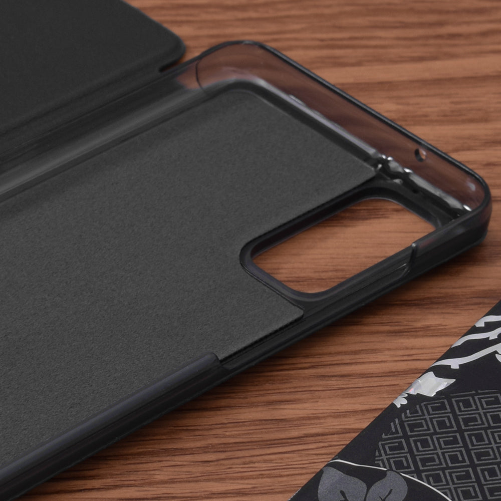Husa de protectie Techsuit eFold Series compatibila cu Samsung Galaxy S20 5G, acoperire spate, negru