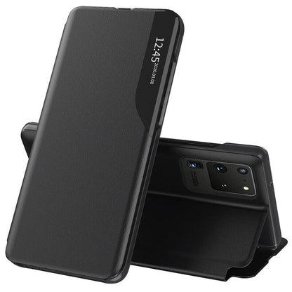 Husa de protectie Techsuit eFold Series compatibila cu Samsung Galaxy S20 Ultra 4G, acoperire spate, negru