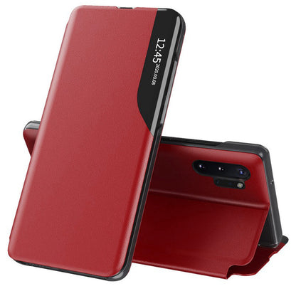 Husa de protectie Techsuit eFold Series compatibila cu Samsung Galaxy Note 10 Plus 4G, acoperire spate, rosu