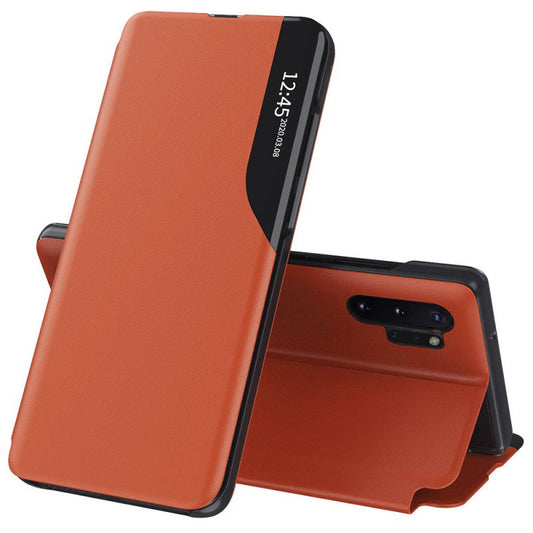 Husa de protectie Techsuit eFold Series compatibila cu Samsung Galaxy Note 10 Plus 4G, acoperire spate, oranj