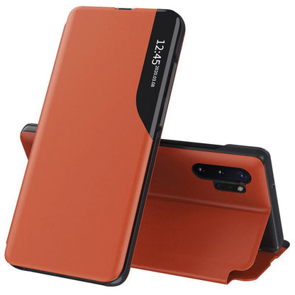 Husa de protectie Techsuit eFold Series compatibila cu Samsung Galaxy Note 10 Plus 5G, acoperire spate, oranj