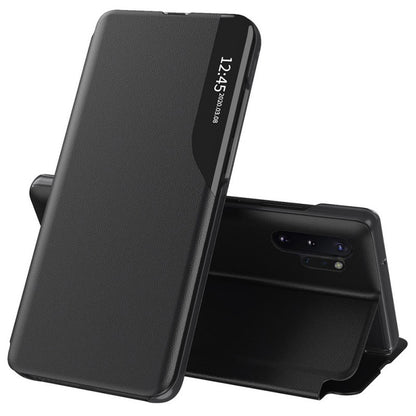 Husa de protectie Techsuit eFold Series compatibila cu Samsung Galaxy Note 10 Plus 4G, acoperire spate, negru