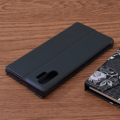 Husa de protectie Techsuit eFold Series compatibila cu Samsung Galaxy Note 10 Plus 4G, acoperire spate, albastru
