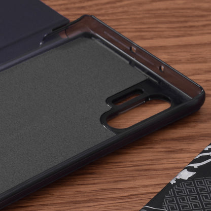 Husa de protectie Techsuit eFold Series compatibila cu Samsung Galaxy Note 10 Plus 4G, acoperire spate, albastru