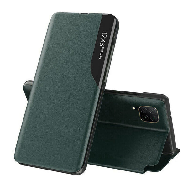 Husa de protectie Techsuit eFold Series compatibila cu Huawei P40 lite, acoperire spate, verde inchis