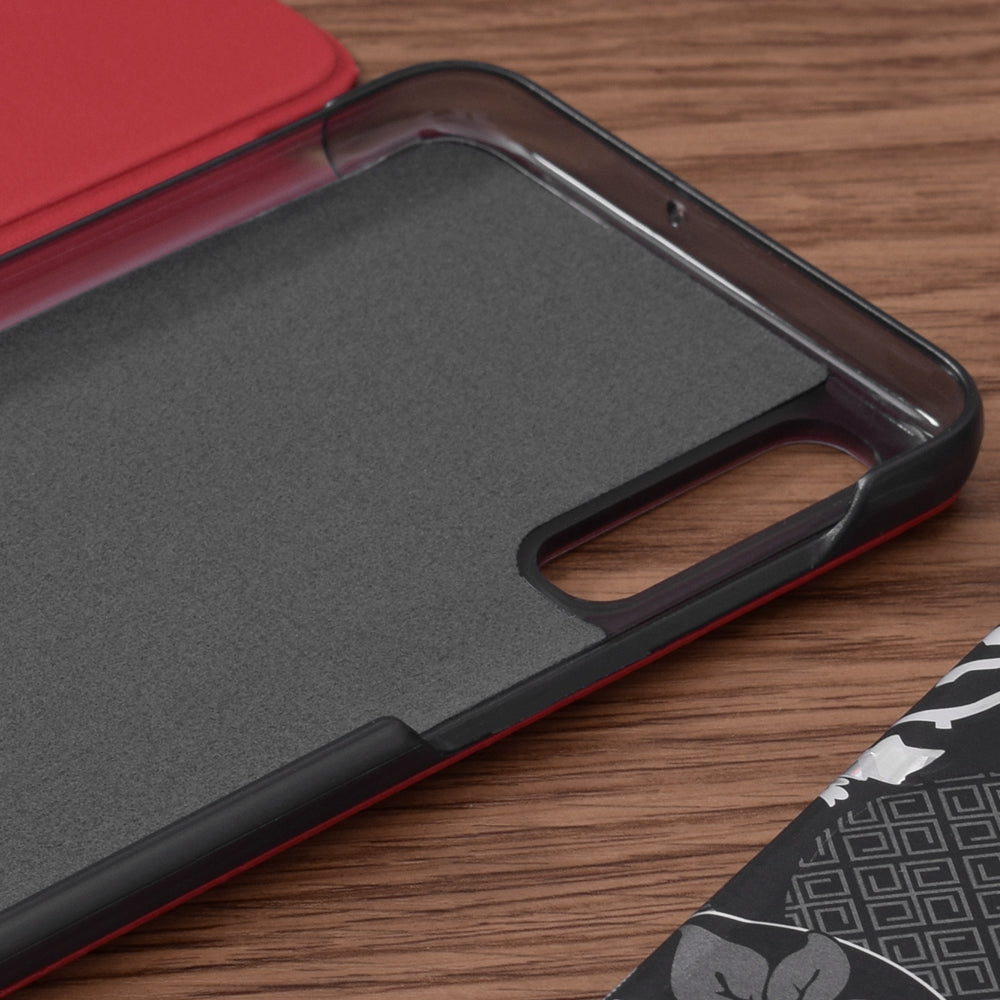 Husa de protectie Techsuit eFold Series compatibila cu Samsung Galaxy A33 5G, acoperire spate, negru