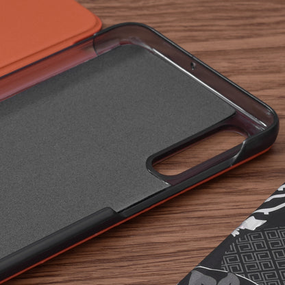 Husa de protectie Techsuit eFold Series compatibila cu Samsung Galaxy A32 4G, acoperire spate, rosu