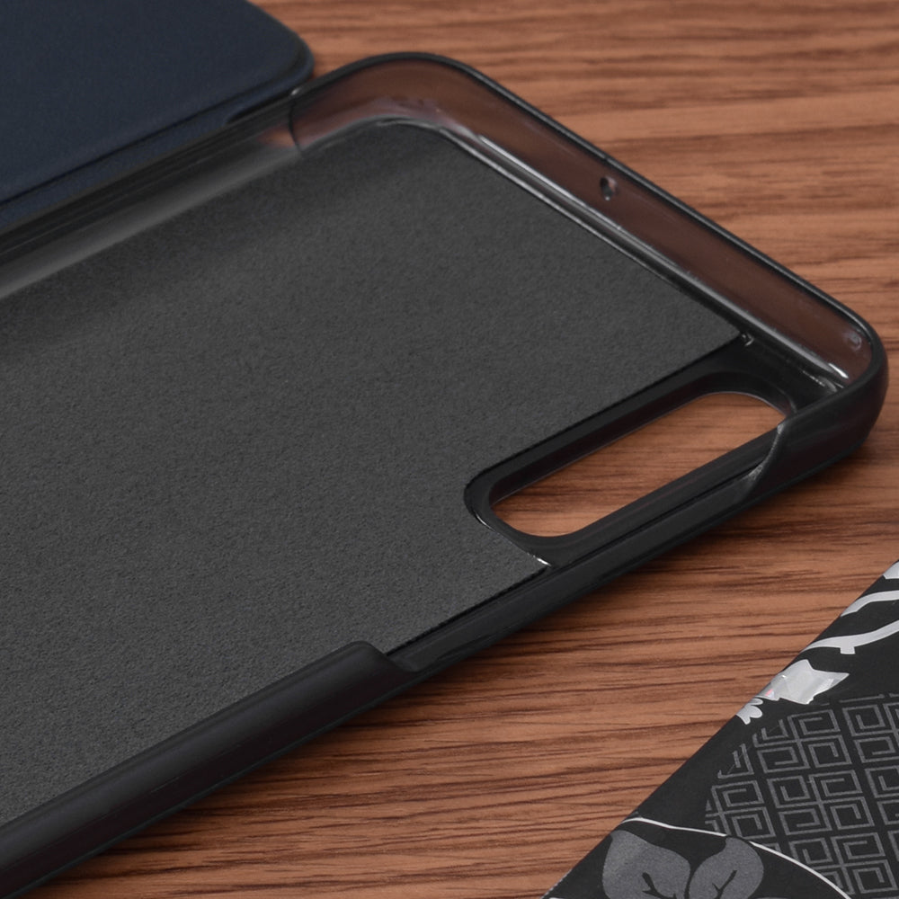 Husa de protectie Techsuit eFold Series compatibila cu Samsung Galaxy A32 4G, acoperire spate, verde inchis