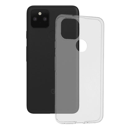Husa de protectie Techsuit Clear Silicone compatibila cu Google Pixel 5, acoperire spate, transparent