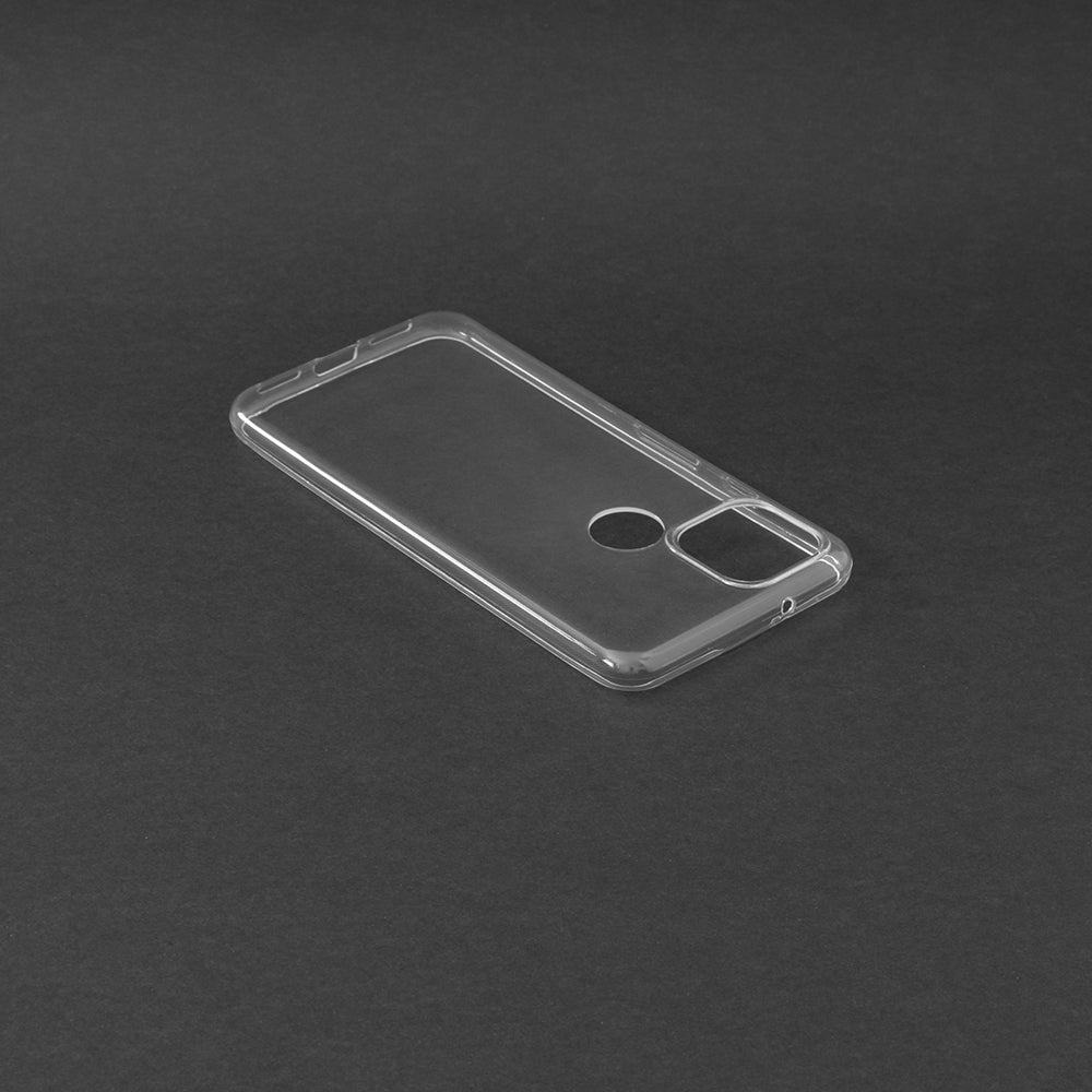 Husa de protectie Techsuit Clear Silicone compatibila cu Google Pixel 5, acoperire spate, transparent