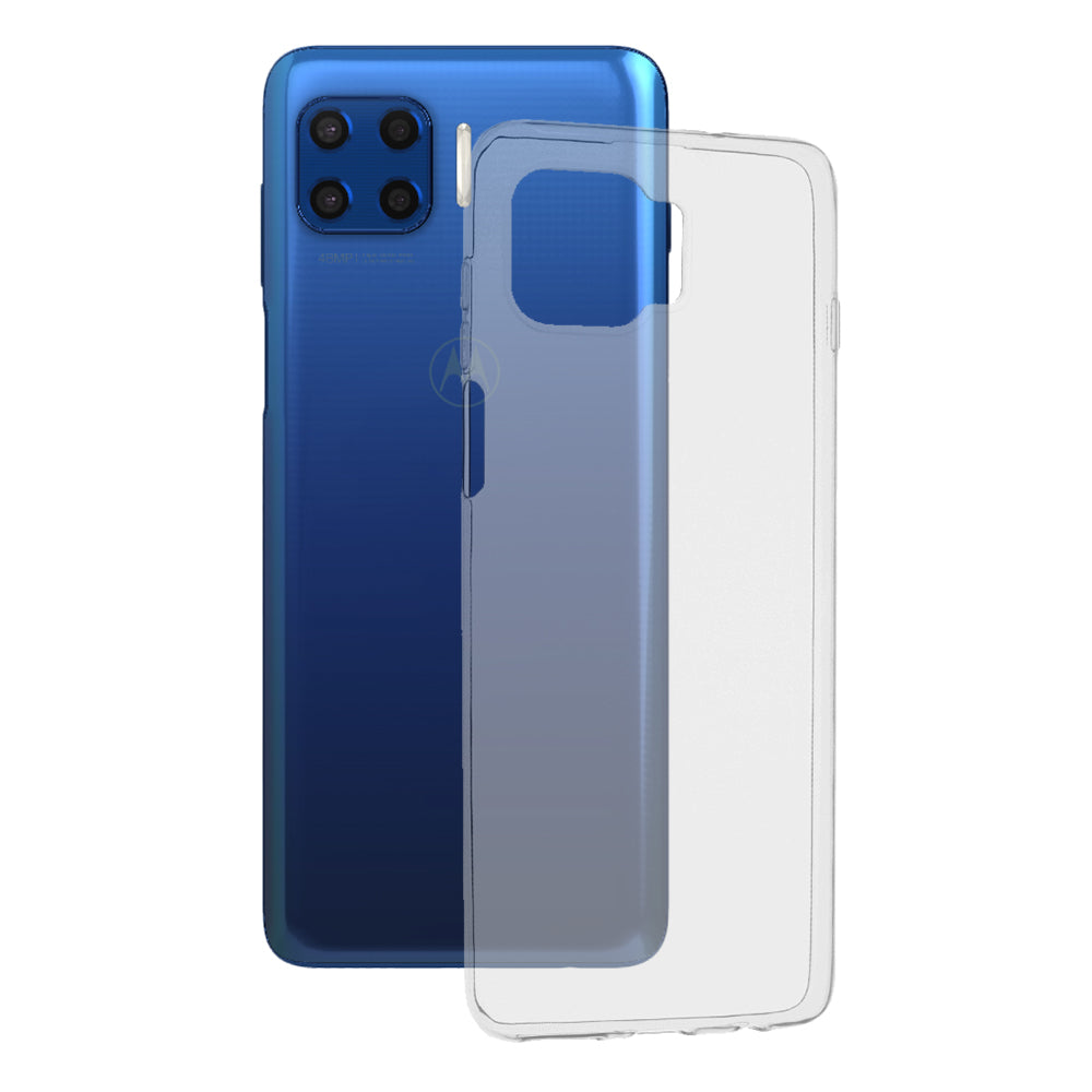 Husa de protectie Techsuit Clear Silicone compatibila cu Motorola Moto G 5G Plus, acoperire spate, transparent