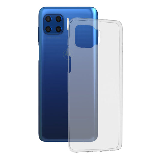 Husa de protectie Techsuit Clear Silicone compatibila cu Motorola Moto G 5G Plus, acoperire spate, transparent