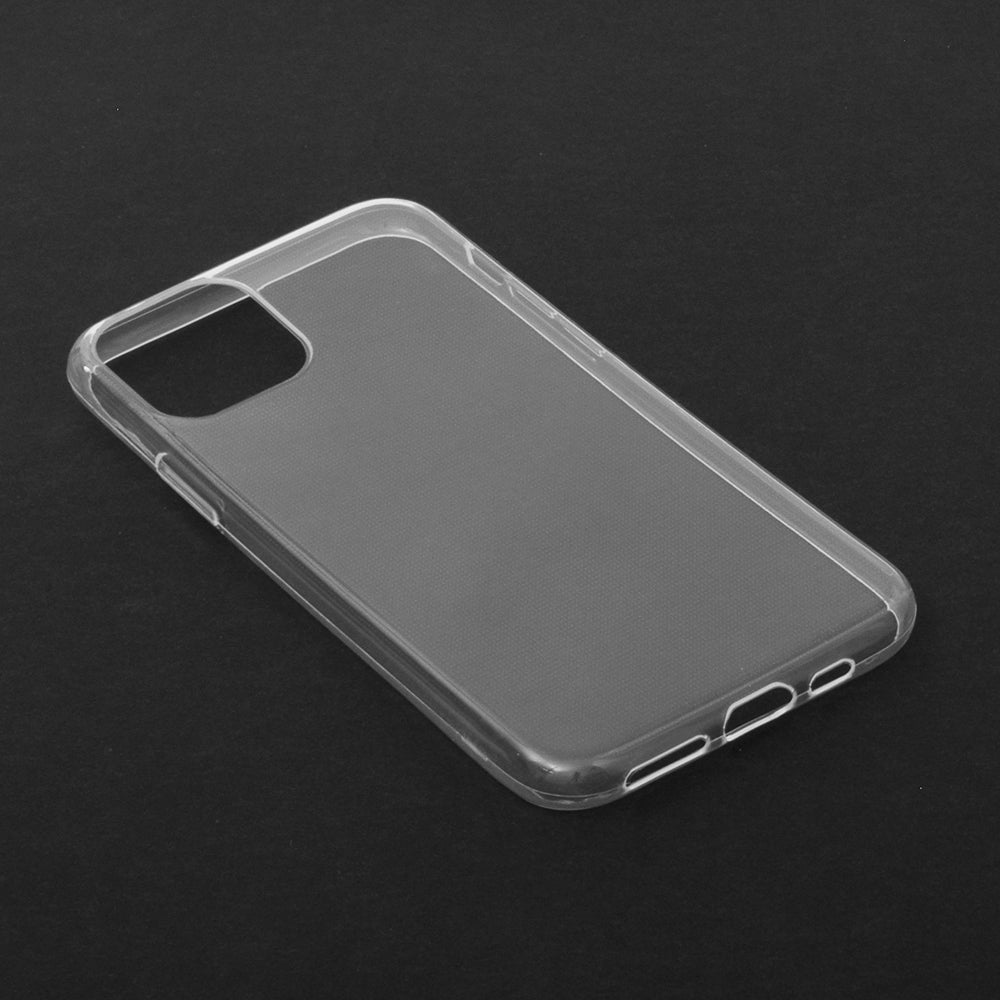 Husa de protectie Techsuit Clear Silicone compatibila cu Apple iPhone 11 Pro, acoperire spate, transparent