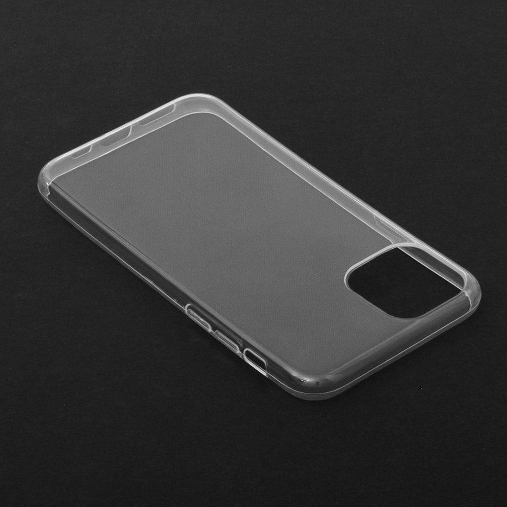 Husa de protectie Techsuit Clear Silicone compatibila cu Apple iPhone 11 Pro, acoperire spate, transparent