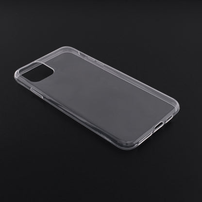 Husa de protectie Techsuit Clear Silicone compatibila cu Apple iPhone 11 Pro Max, acoperire spate, transparent