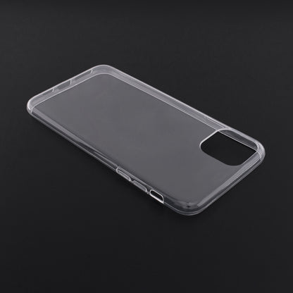 Husa de protectie Techsuit Clear Silicone compatibila cu Apple iPhone 11 Pro Max, acoperire spate, transparent