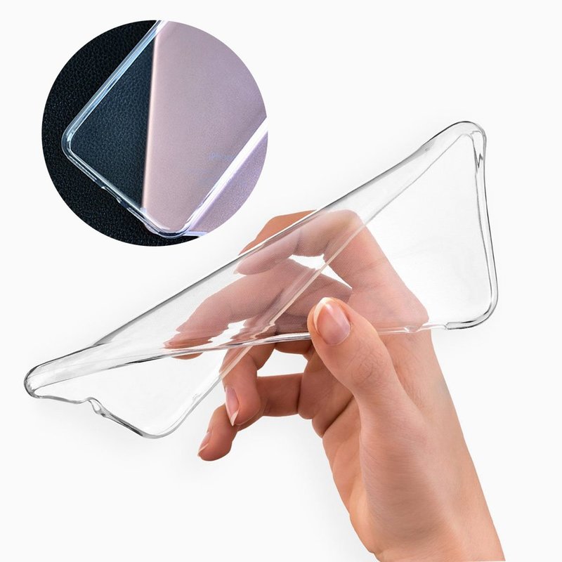 Husa de protectie Techsuit Clear Silicone compatibila cu Apple iPhone XR, acoperire spate, transparent