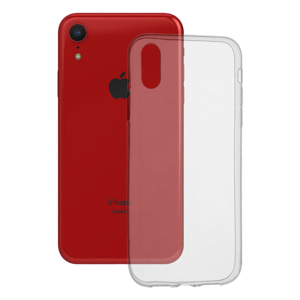 Husa de protectie Techsuit Clear Silicone compatibila cu Apple iPhone XR, acoperire spate, transparent