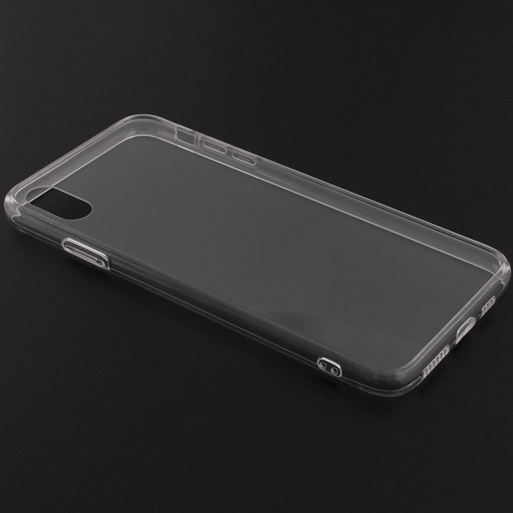 Husa de protectie Techsuit Clear Silicone compatibila cu Apple iPhone XS Max, acoperire spate, transparent